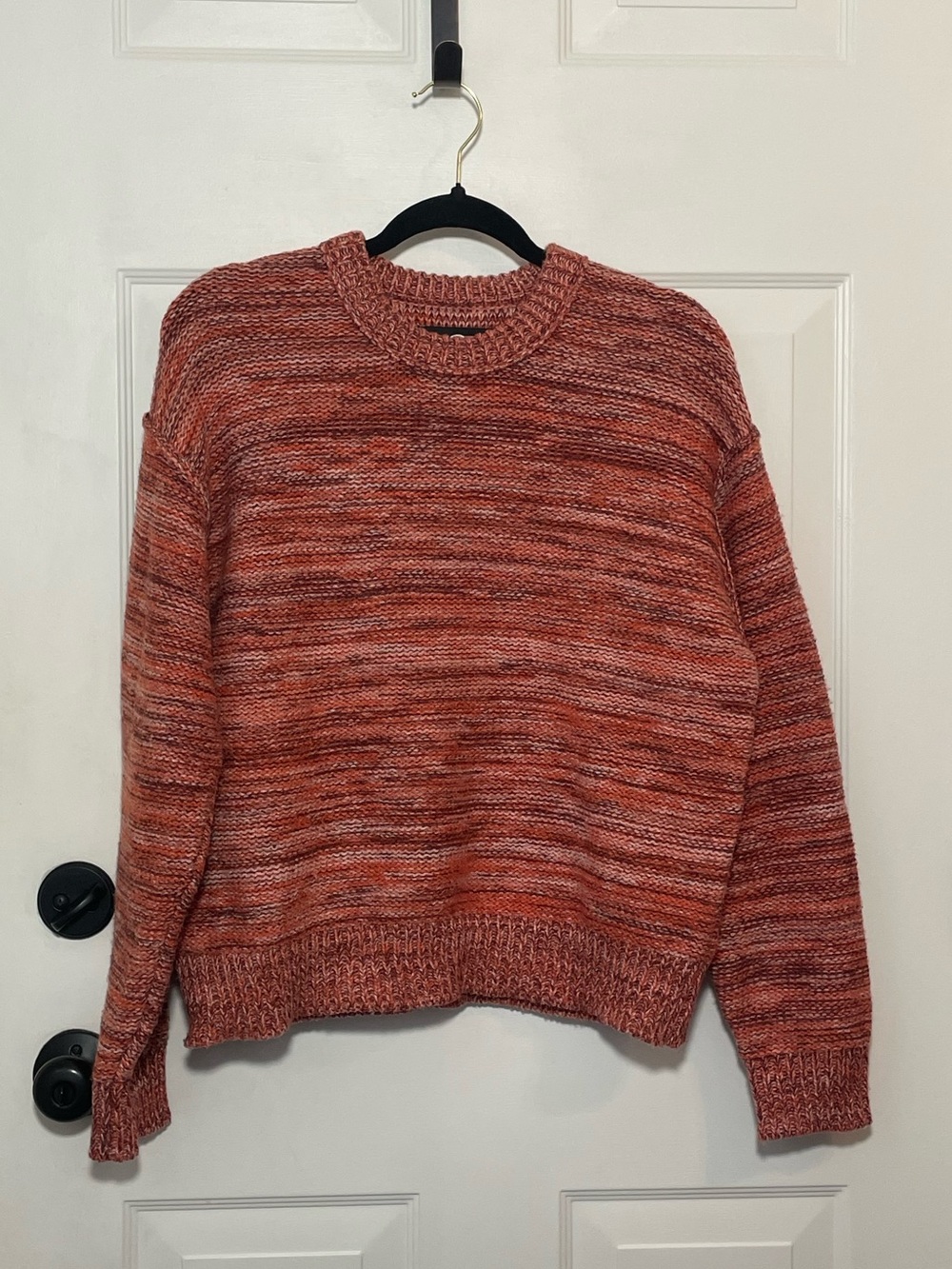 UGG Avianna Red-Orange Crewneck Sweater